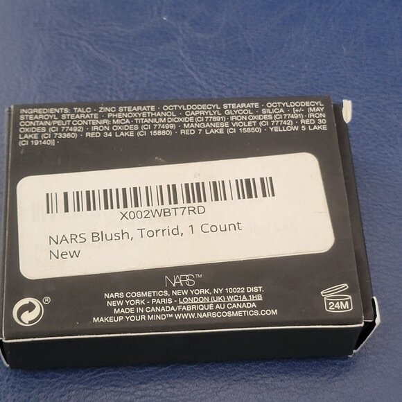 NARS BLUSH TORRID Coral Shade New in Box - Picture 11 of 11
